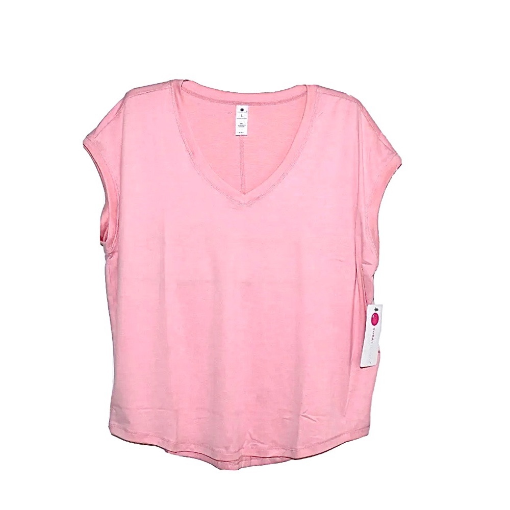 Yoga relaxed top  flowy light pink super soft fabric by YOGALICIOUS